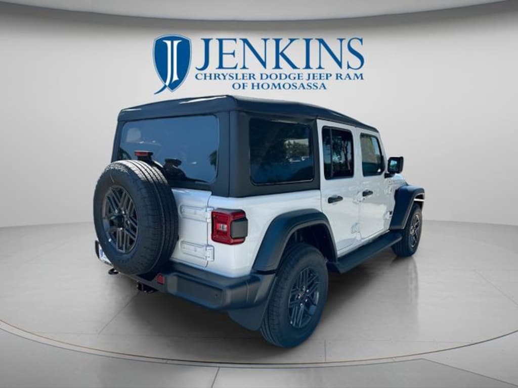 New 2025 Jeep Wrangler 4-DOOR SPORT S Sport Utility