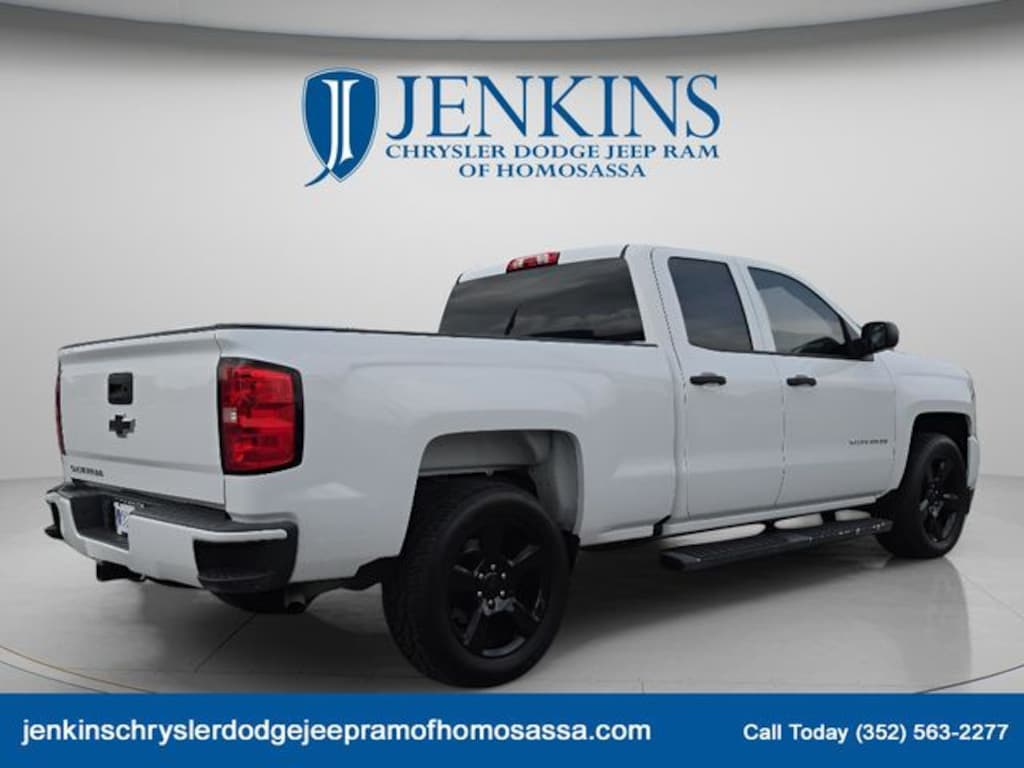 Used 2018 Chevrolet Silverado 1500 Silverado Custom Truck Double Cab