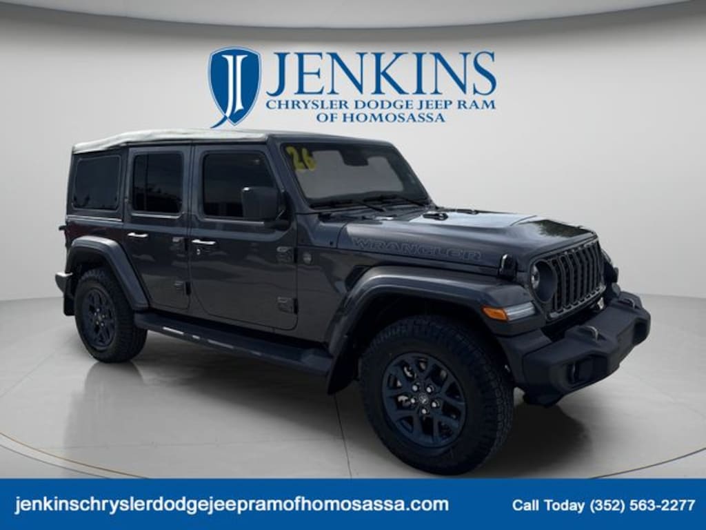 New 2026 Jeep Wrangler 4-DOOR 85TH ANNIVERSARY EDITION Sport Utility
