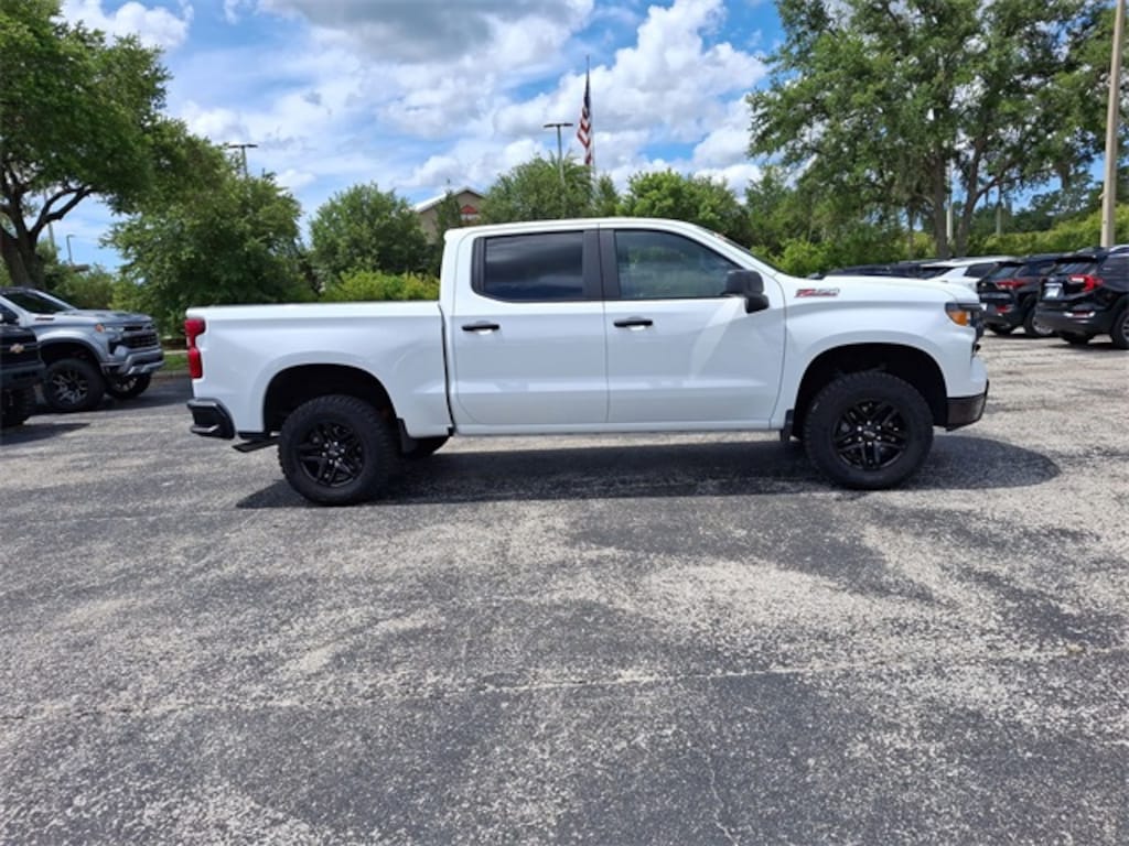 Used 2024 Chevrolet Silverado 1500 Custom Trail Boss Truck Crew Cab