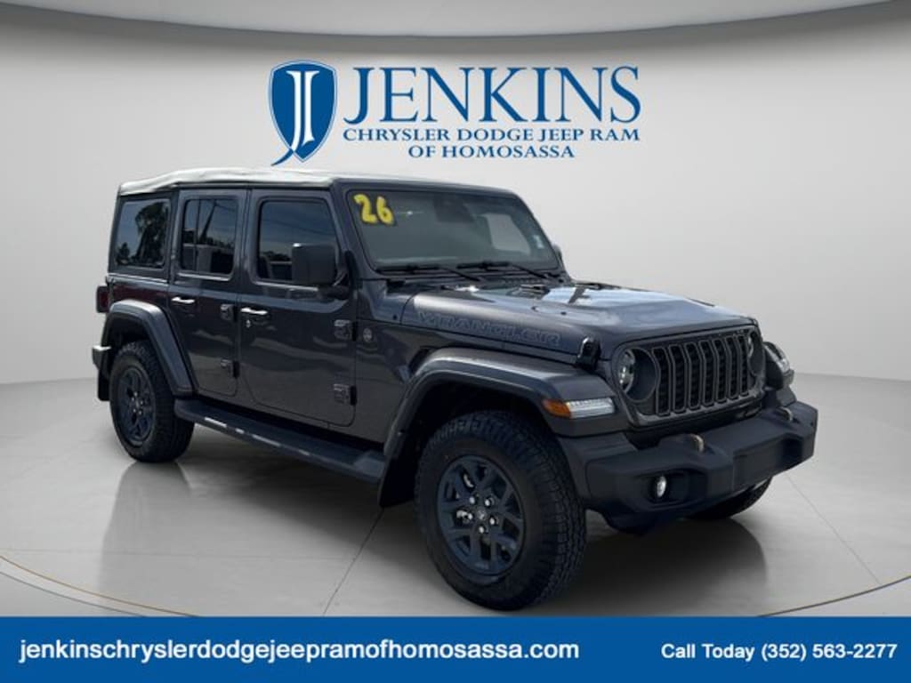New 2026 Jeep Wrangler 4-DOOR 85TH ANNIVERSARY EDITION Sport Utility