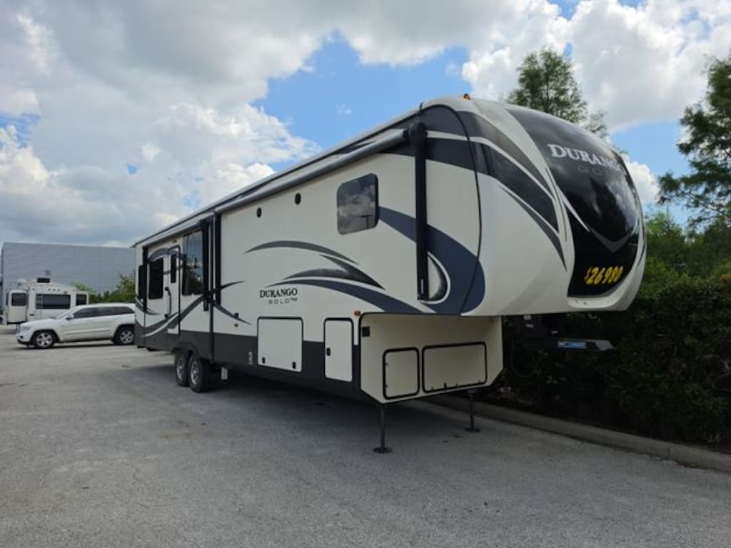 Used 2018 K-Z 40 FT Durango 5th Wheel Dual Pull Out Slides RV