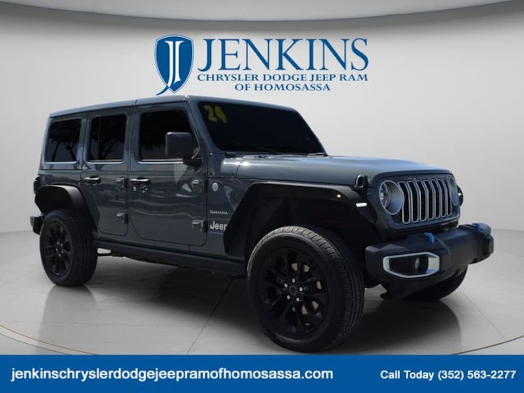 Used 2024 Jeep Wrangler 4xe Sahara SUV