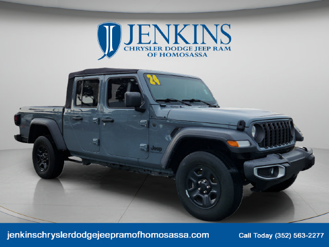 Used 2024 Jeep Gladiator Sport Truck Crew Cab