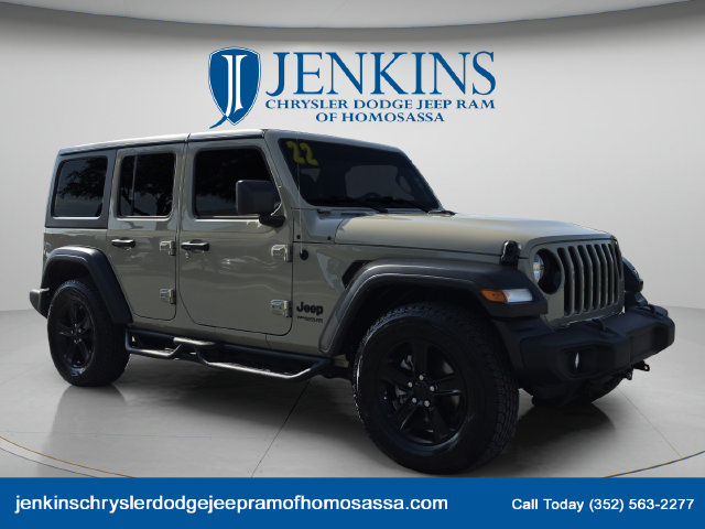 Used 2022 Jeep Wrangler Unlimited Sport SUV