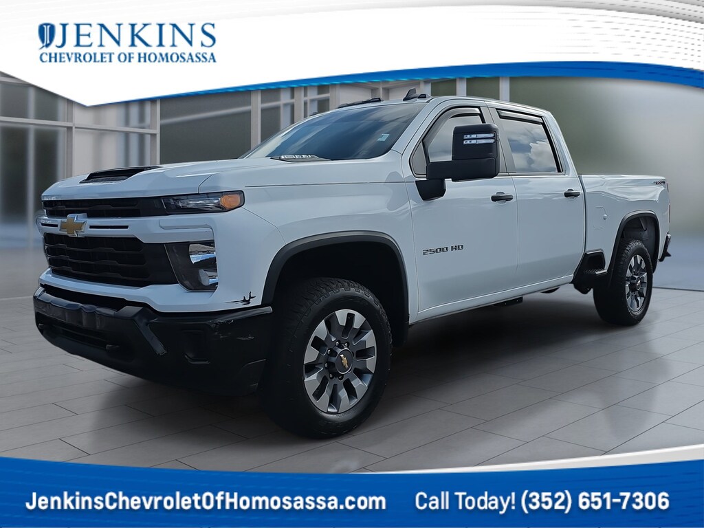 Used 2024 Chevrolet Silverado 2500HD Custom 4WD Crew Cab 159 Custom