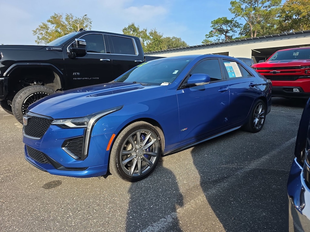 Used 2022 Cadillac CT4-V V-Series Sedan