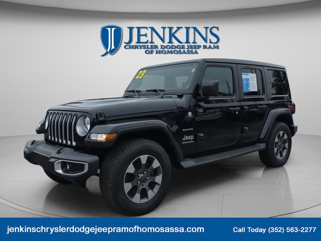Used 2023 Jeep Wrangler Sahara Sahara 4x4