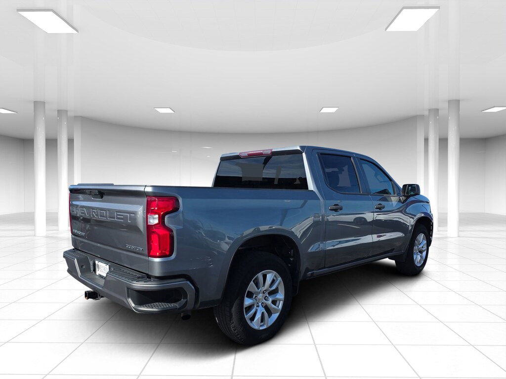 Used 2021 Chevrolet Silverado 1500 Custom 2WD Crew Cab 147 Custom