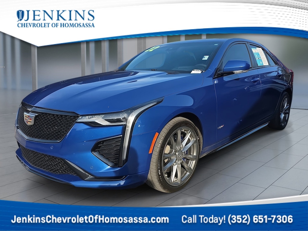 Used 2022 Cadillac CT4-V V-Series Sedan