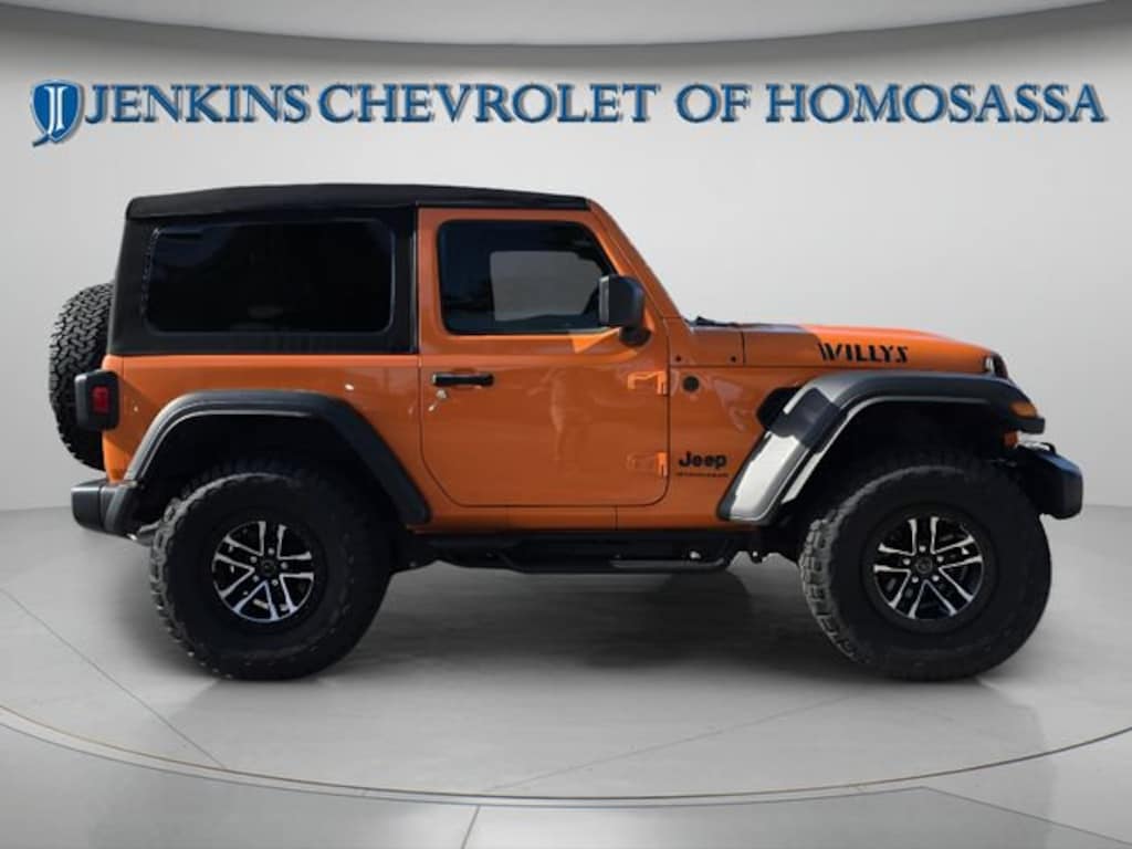 Used 2025 Jeep Wrangler 2-Door Willys 4x4 SUV