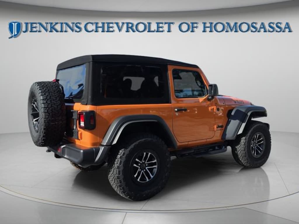 Used 2025 Jeep Wrangler 2-Door Willys 4x4 SUV