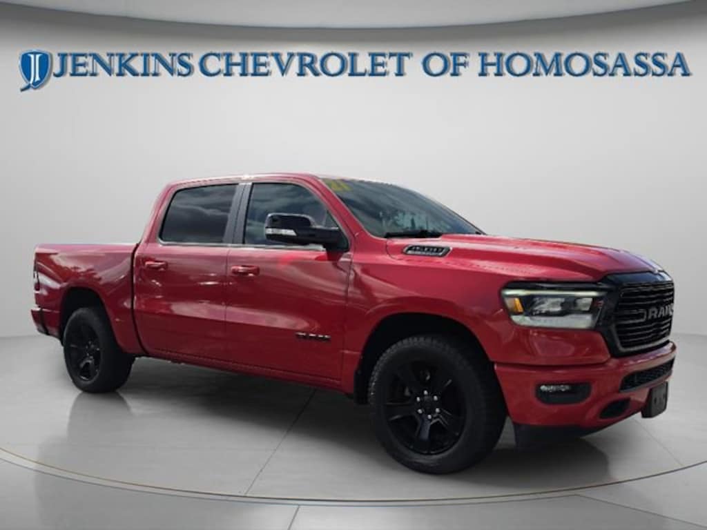 Used 2021 Ram 1500 Lone Star Crew Cab 4x4 57 Box Truck