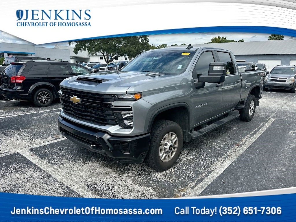 Certified 2024 Chevrolet Silverado 2500 HD Work Truck Truck Crew Cab