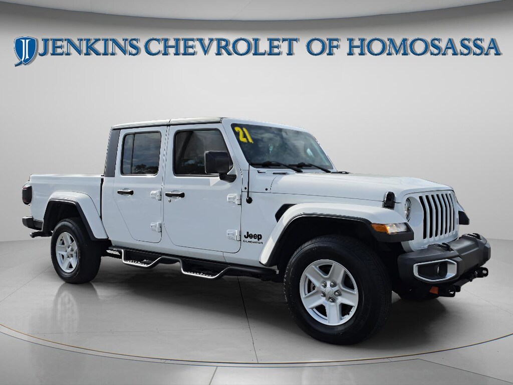 Used 2021 Jeep Gladiator Sport Truck Crew Cab