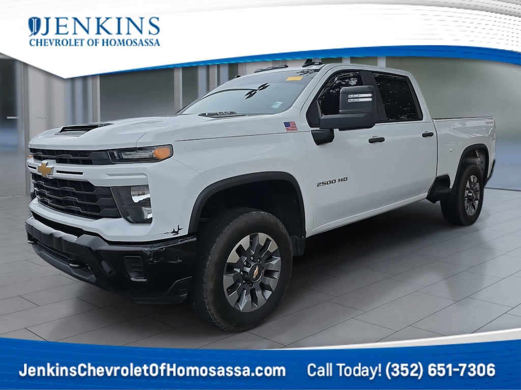 Used 2024 Chevrolet Silverado 2500 HD Custom Truck Crew Cab