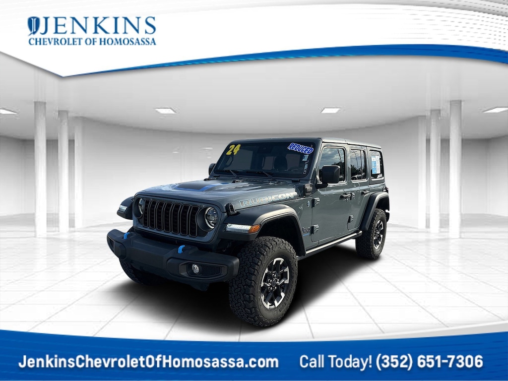 Used 2024 Jeep Wrangler 4xe Rubicon SUV