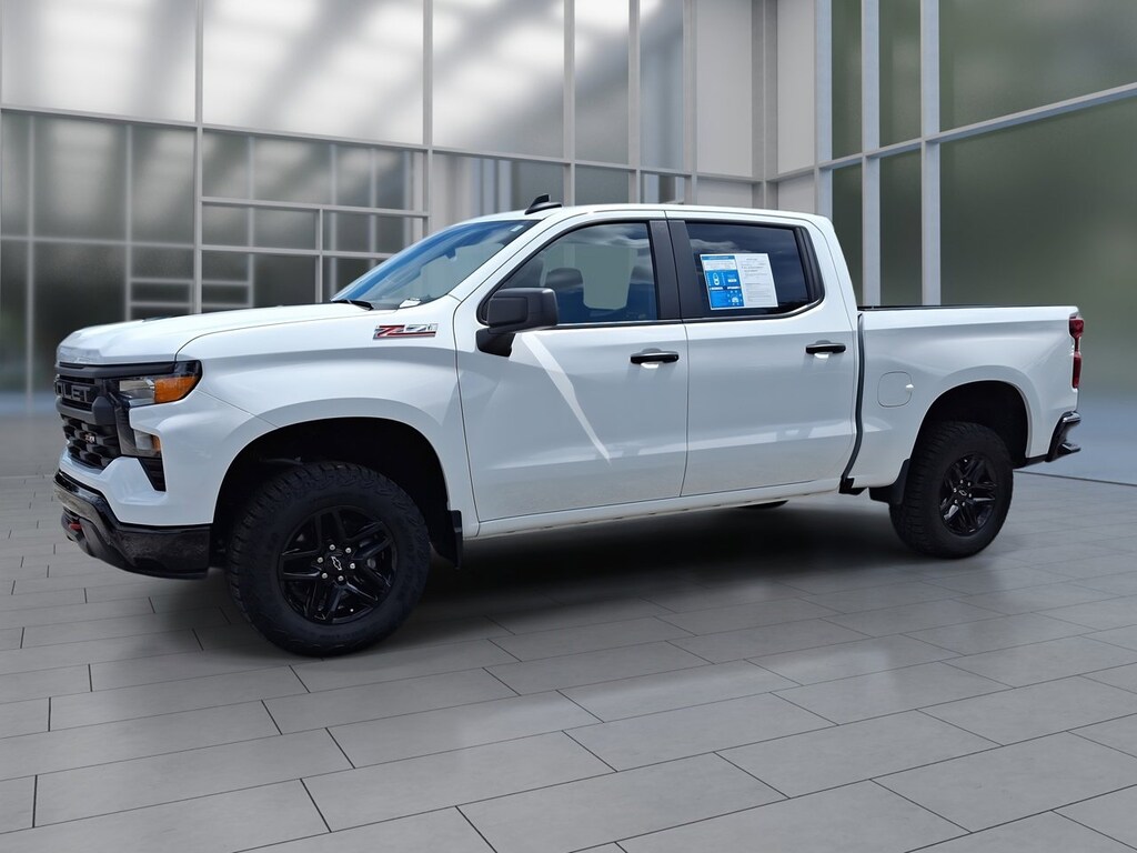 Certified 2024 Chevrolet Silverado 1500 Custom Trail Boss Truck Crew Cab