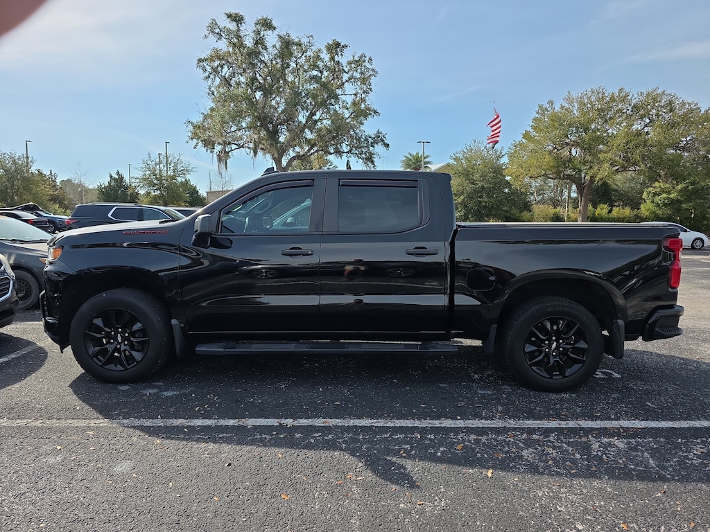 Used 2022 Chevrolet Silverado 1500 LTD Custom Truck Crew Cab