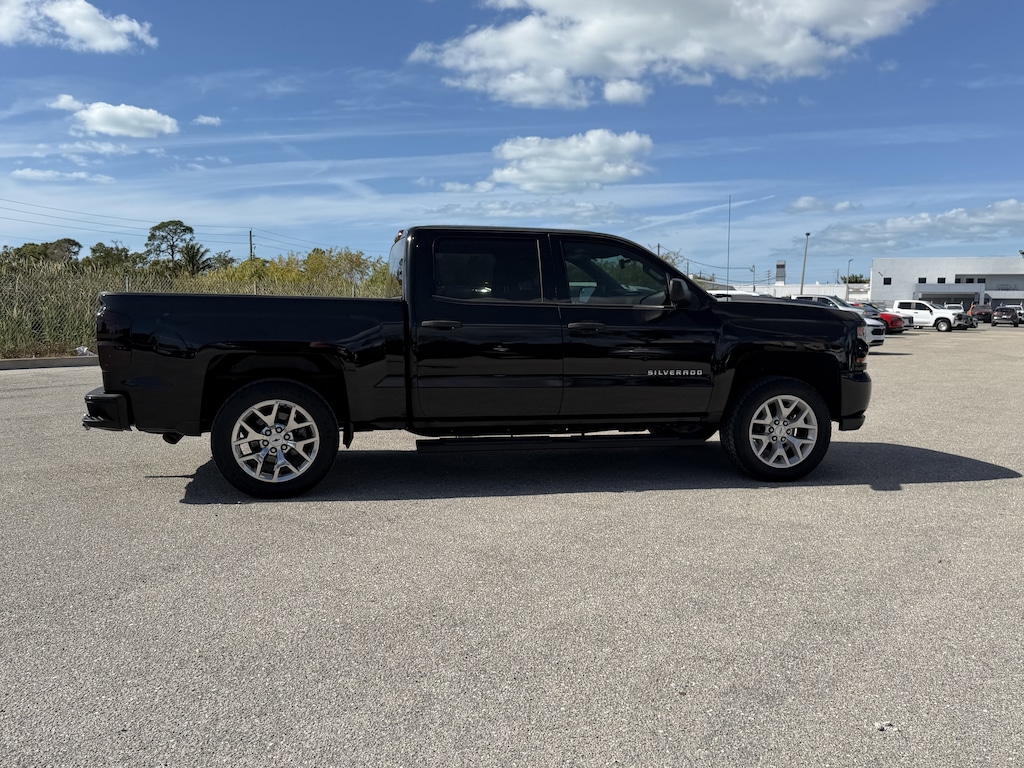 Used 2018 Chevrolet Silverado 1500 Silverado Custom Truck Crew Cab
