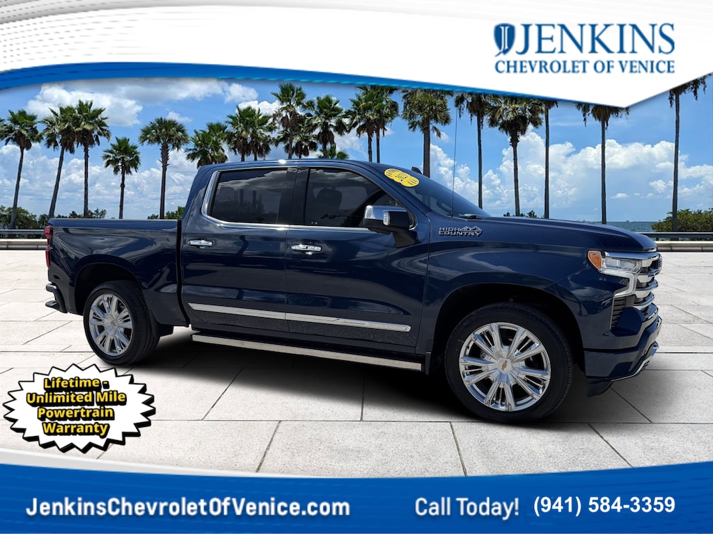 Certified 2023 Chevrolet Silverado 1500 High Country Truck Crew Cab