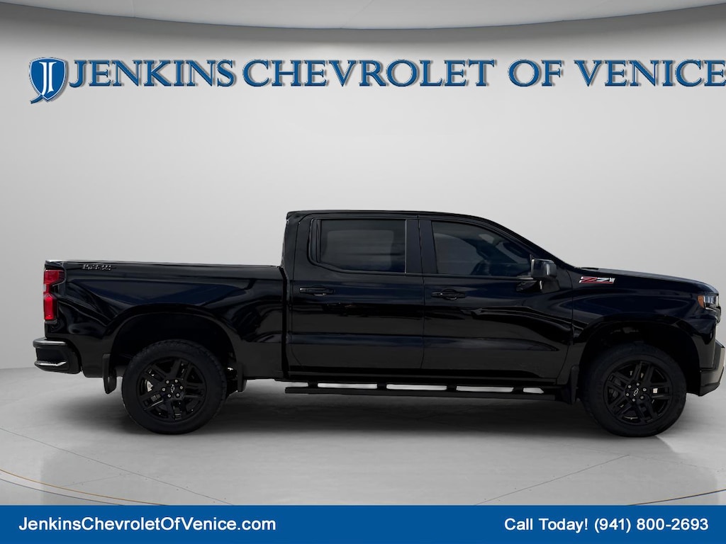 Used 2021 Chevrolet Silverado 1500 LT Trail Boss Truck Crew Cab