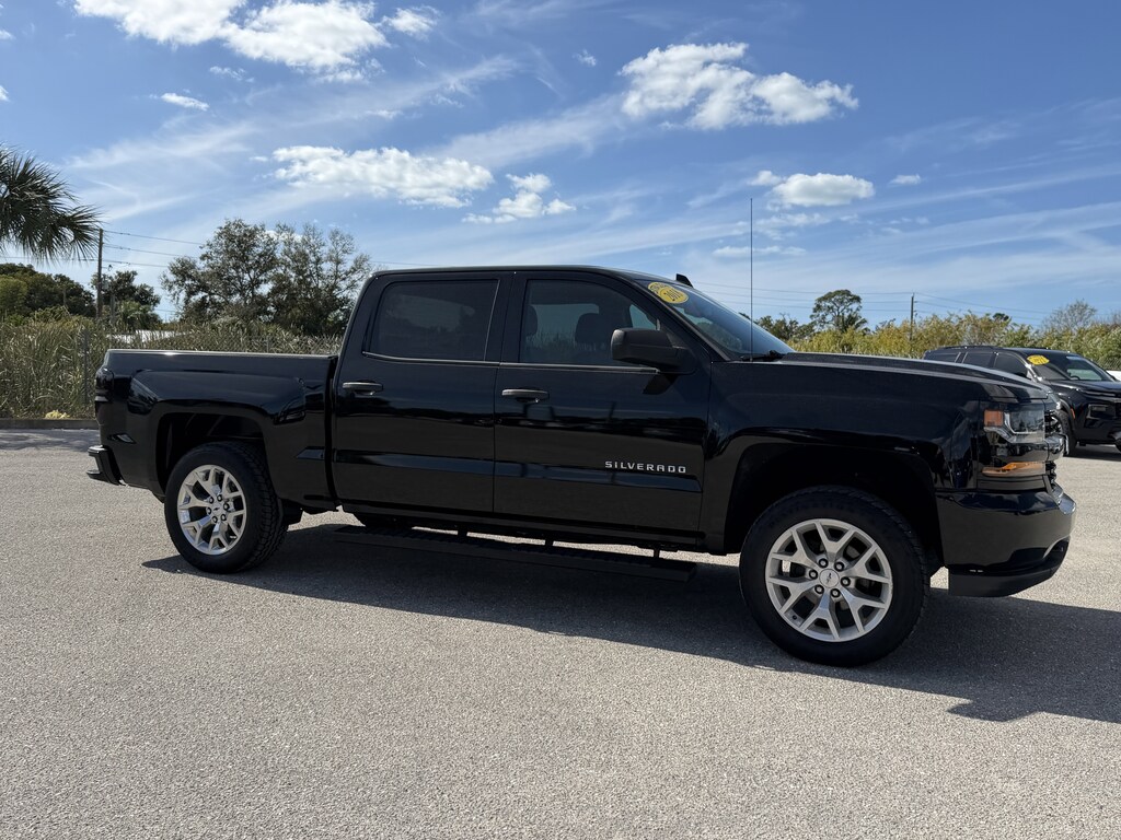 Used 2018 Chevrolet Silverado 1500 Silverado Custom Truck Crew Cab