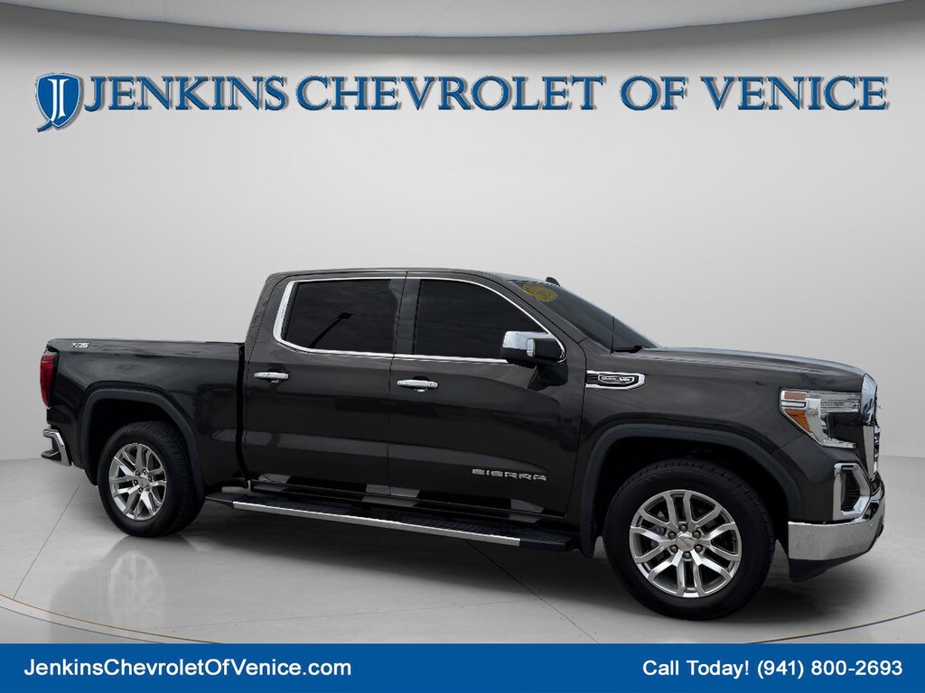 Used 2021 GMC Sierra 1500 SLT Truck Crew Cab