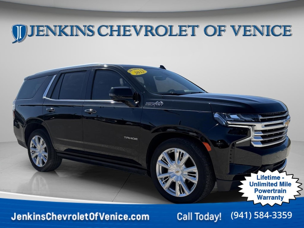 Certified 2022 Chevrolet Tahoe High Country SUV