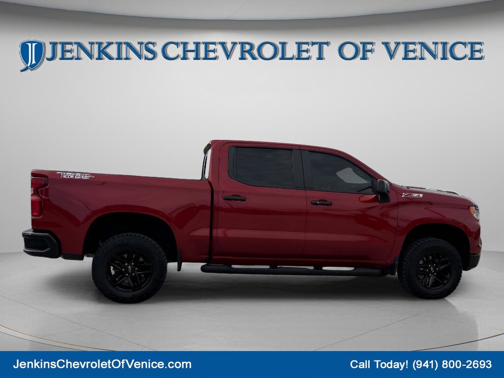 Certified 2025 Chevrolet Silverado 1500 LT Trail Boss Truck Crew Cab