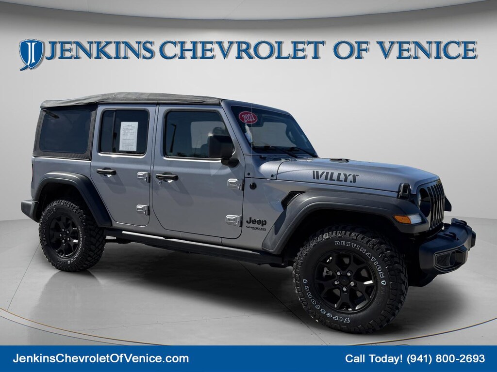 Used 2021 Jeep Wrangler Unlimited Sport SUV