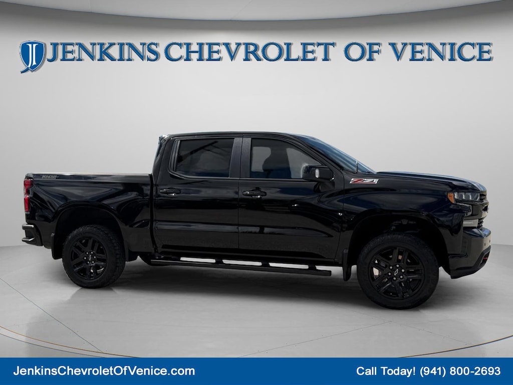 Used 2021 Chevrolet Silverado 1500 LT Trail Boss Truck Crew Cab