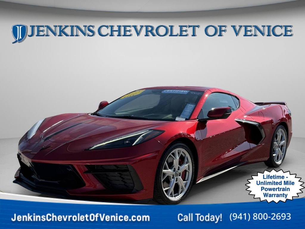 Certified 2022 Chevrolet Corvette Stingray Stingray w/3LT Coupe