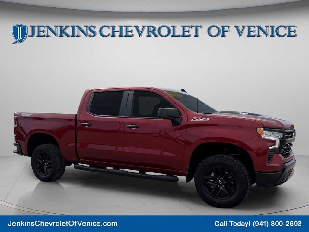 Certified 2025 Chevrolet Silverado 1500 LT Trail Boss Truck Crew Cab