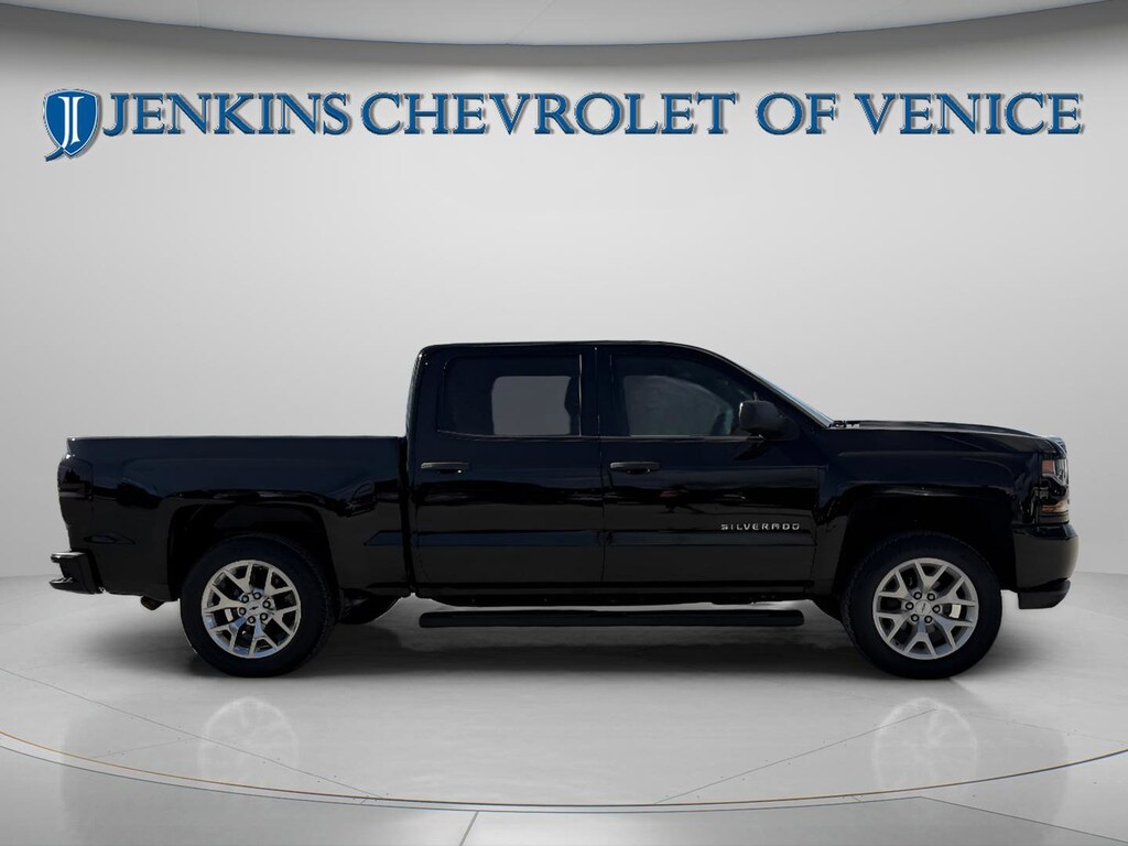 Used 2018 Chevrolet Silverado 1500 Silverado Custom Truck Crew Cab