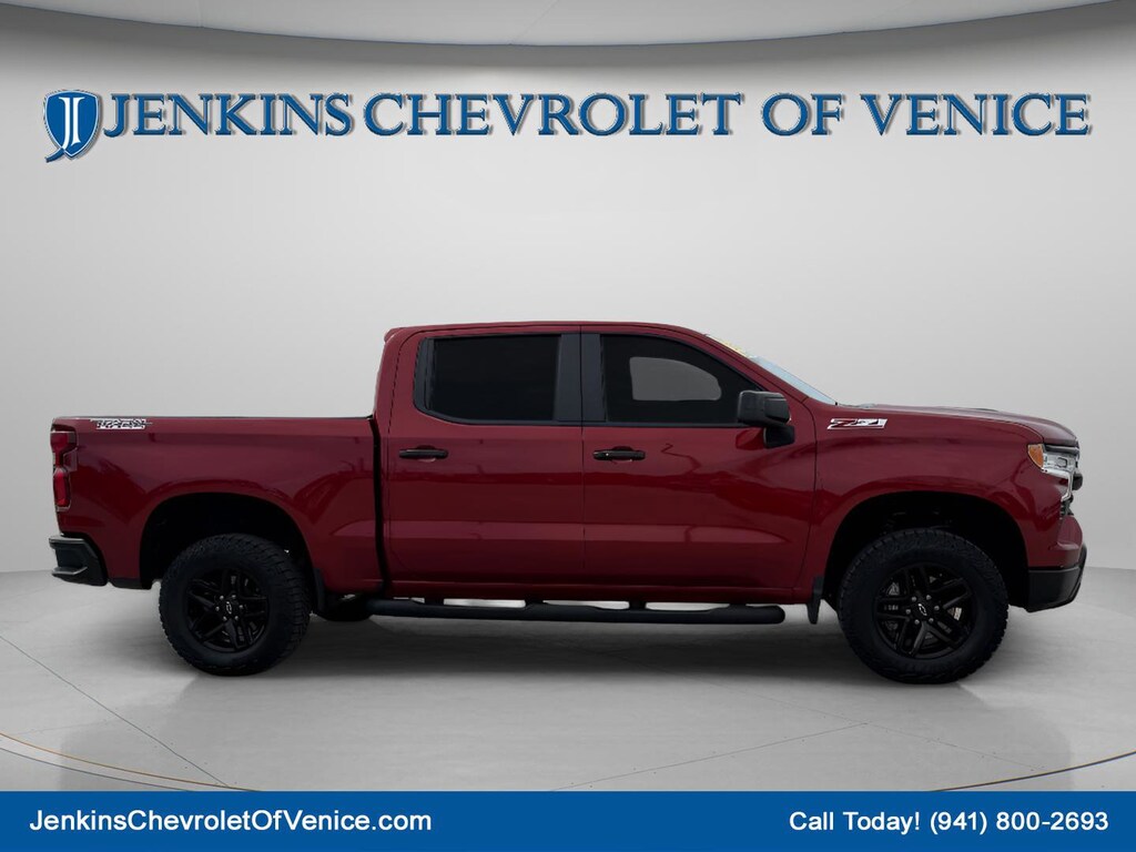 Certified 2025 Chevrolet Silverado 1500 LT Trail Boss Truck Crew Cab