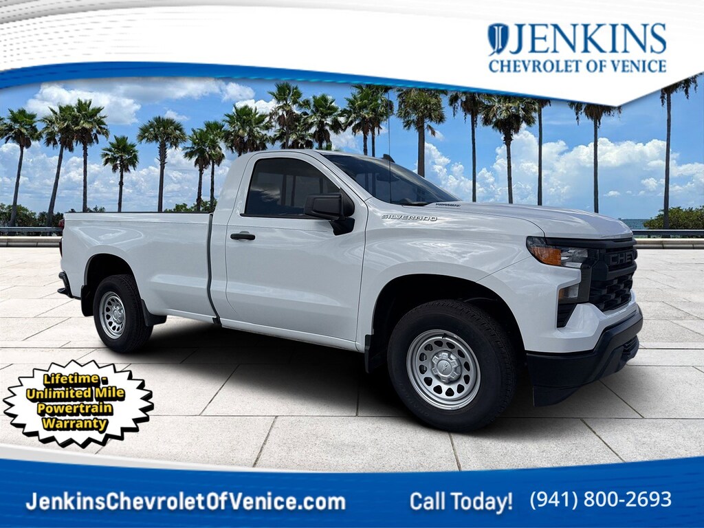 New 2025 Chevrolet Silverado 1500 Work Truck Truck Regular Cab