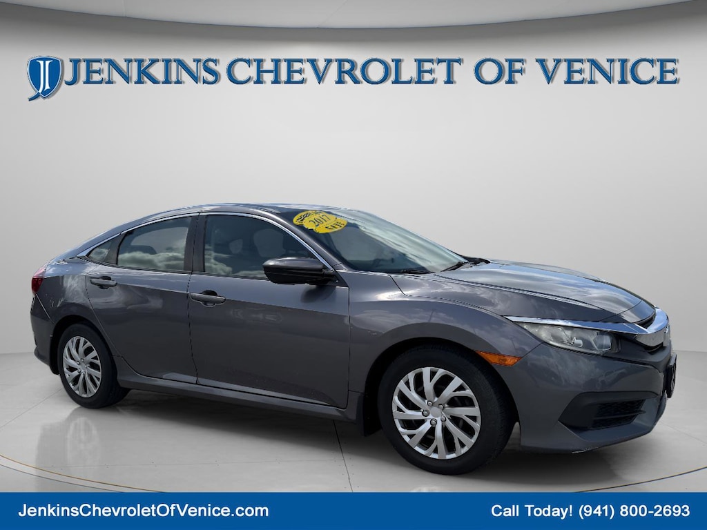 Used 2017 Honda Civic LX Sedan