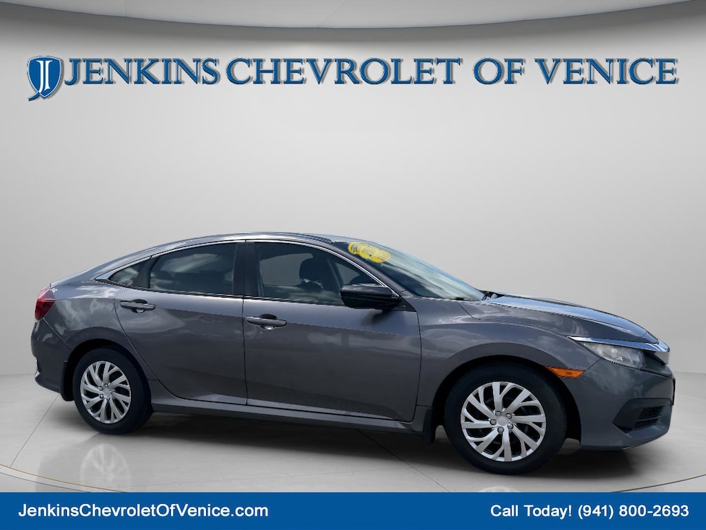 Used 2017 Honda Civic LX Sedan