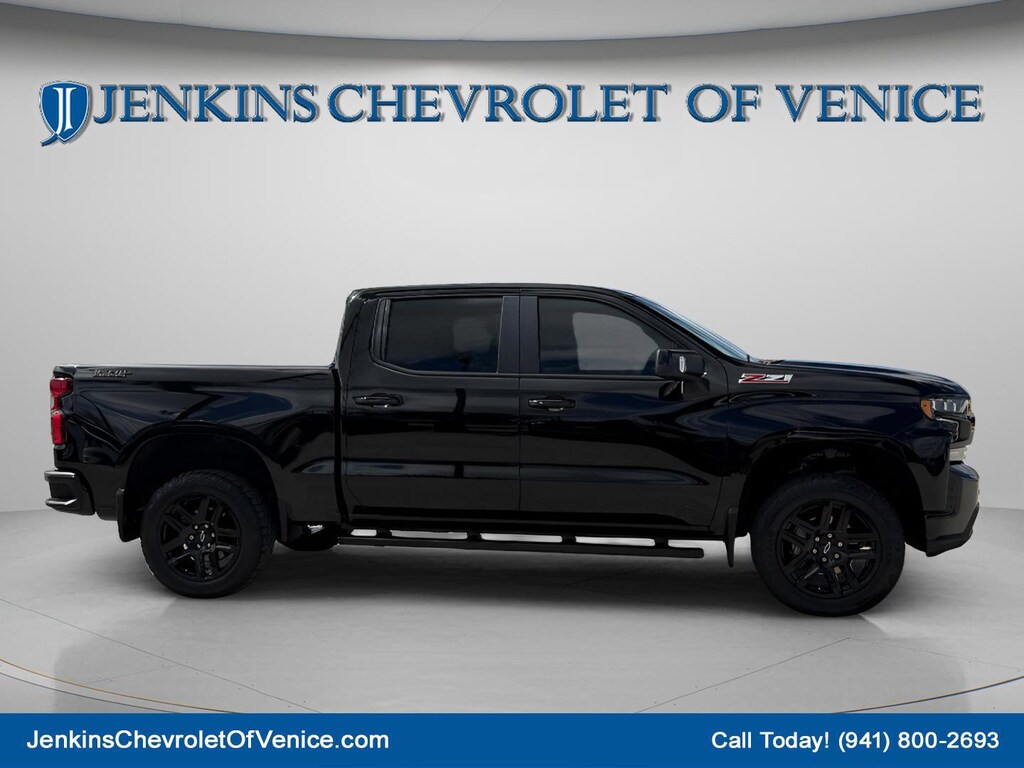 Used 2021 Chevrolet Silverado 1500 LT Trail Boss Truck Crew Cab