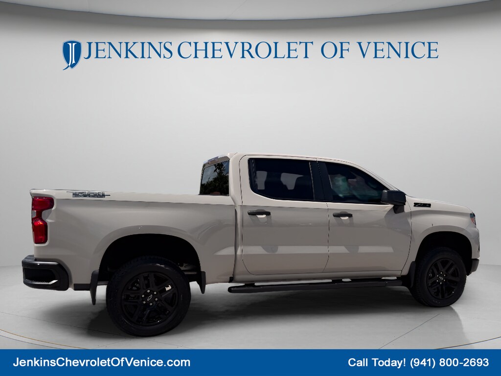 New 2026 Chevrolet Silverado 1500 Custom Trail Boss Truck Crew Cab