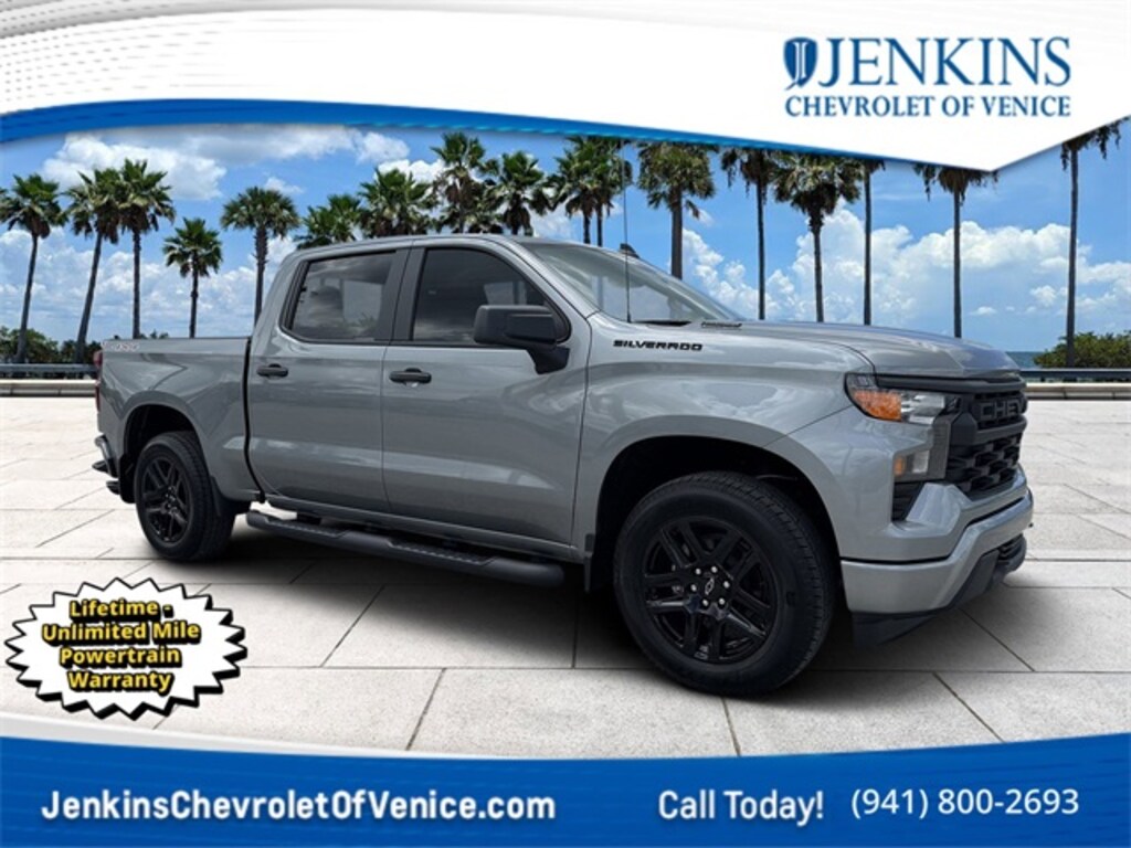 New 2026 Chevrolet Silverado 1500 Custom Truck Crew Cab