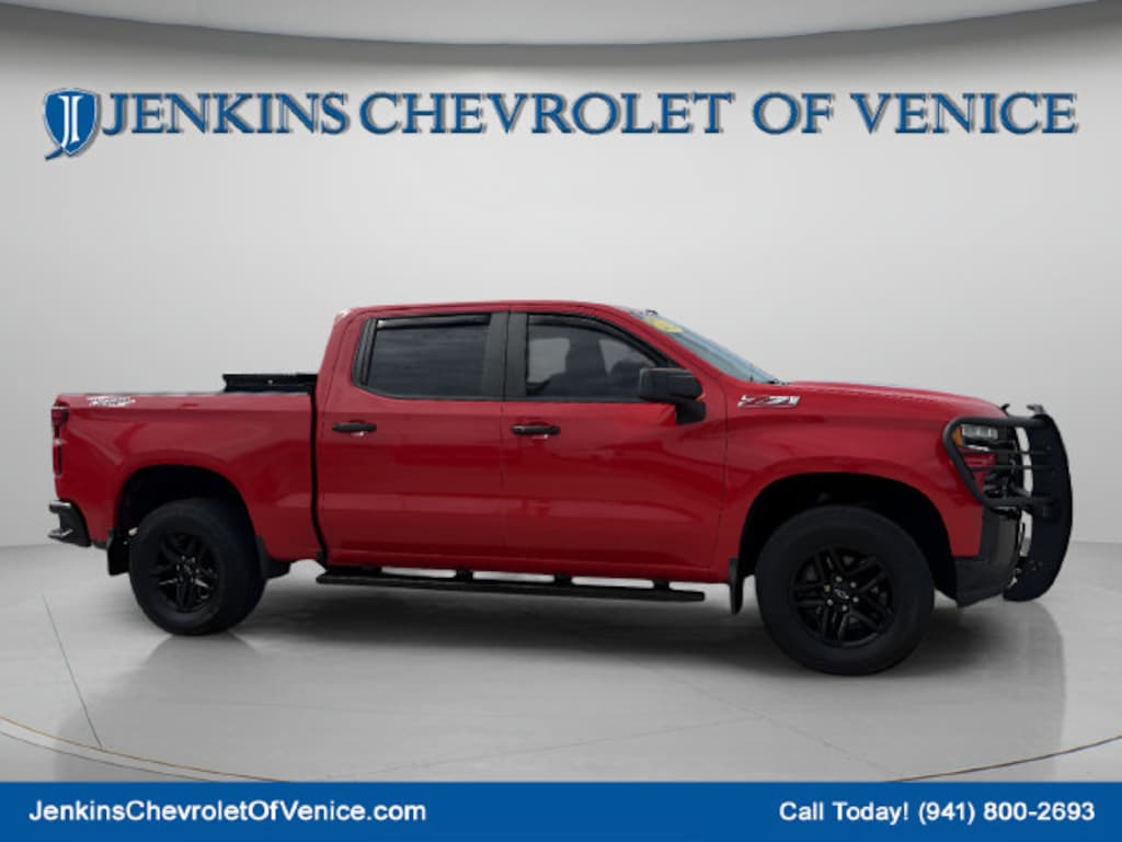 Used 2021 Chevrolet Silverado 1500 LT Trail Boss Truck Crew Cab