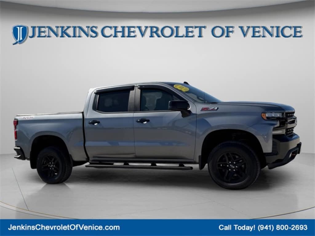 Used 2020 Chevrolet Silverado 1500 LT Trail Boss Truck Crew Cab