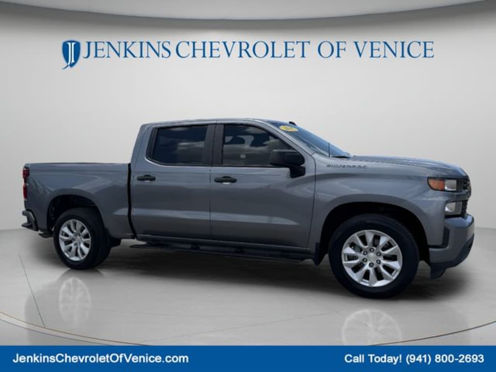 Used 2022 Chevrolet Silverado 1500 LTD Custom Truck Crew Cab