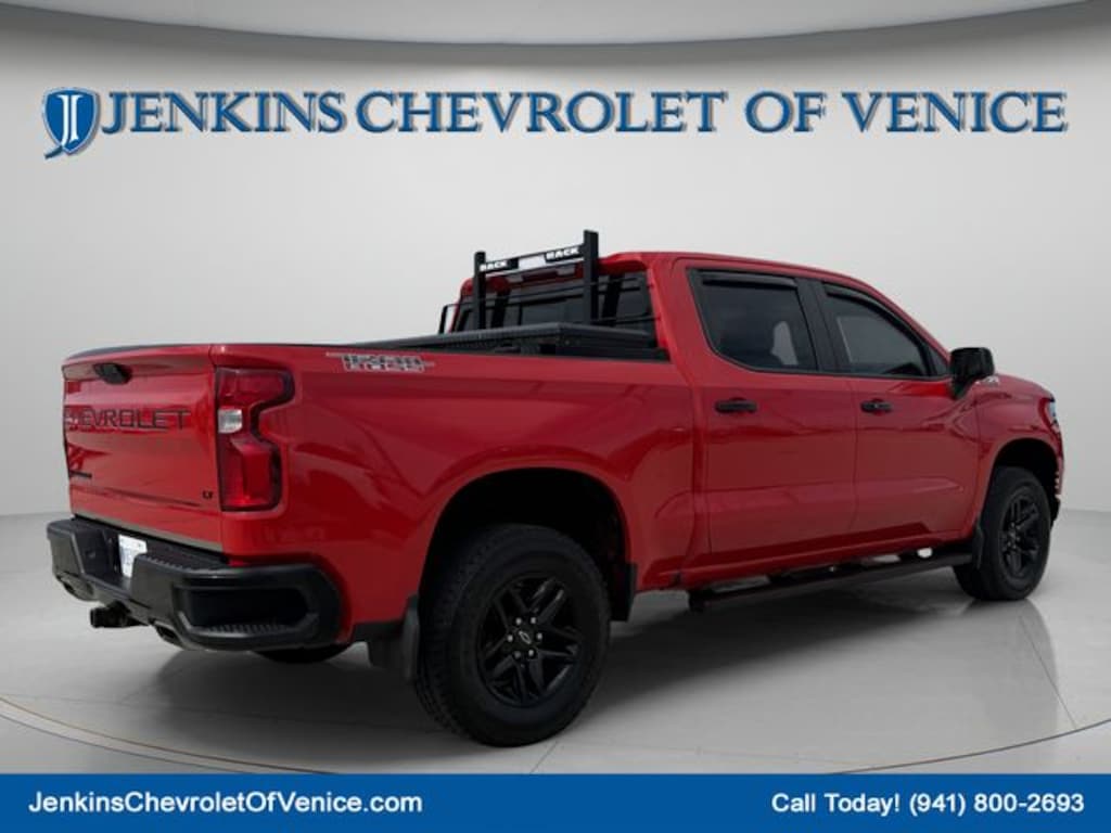 Used 2021 Chevrolet Silverado 1500 LT Trail Boss Truck Crew Cab