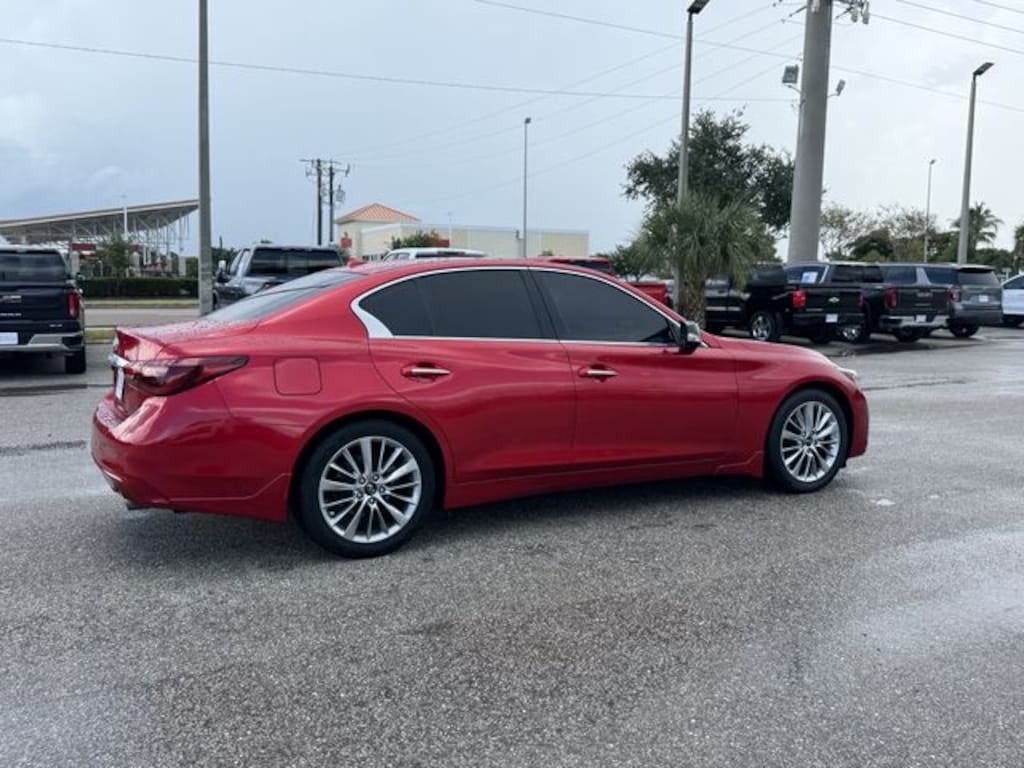 Used 2021 INFINITI Q50 3.0t LUXE Sedan
