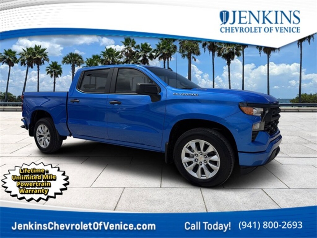 New 2025 Chevrolet Silverado 1500 Custom Truck Crew Cab