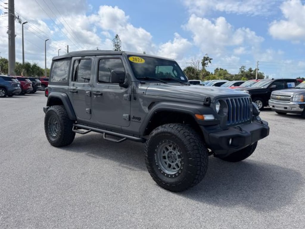 Used 2023 Jeep Wrangler 4-DOOR SPORT 4X4 SUV