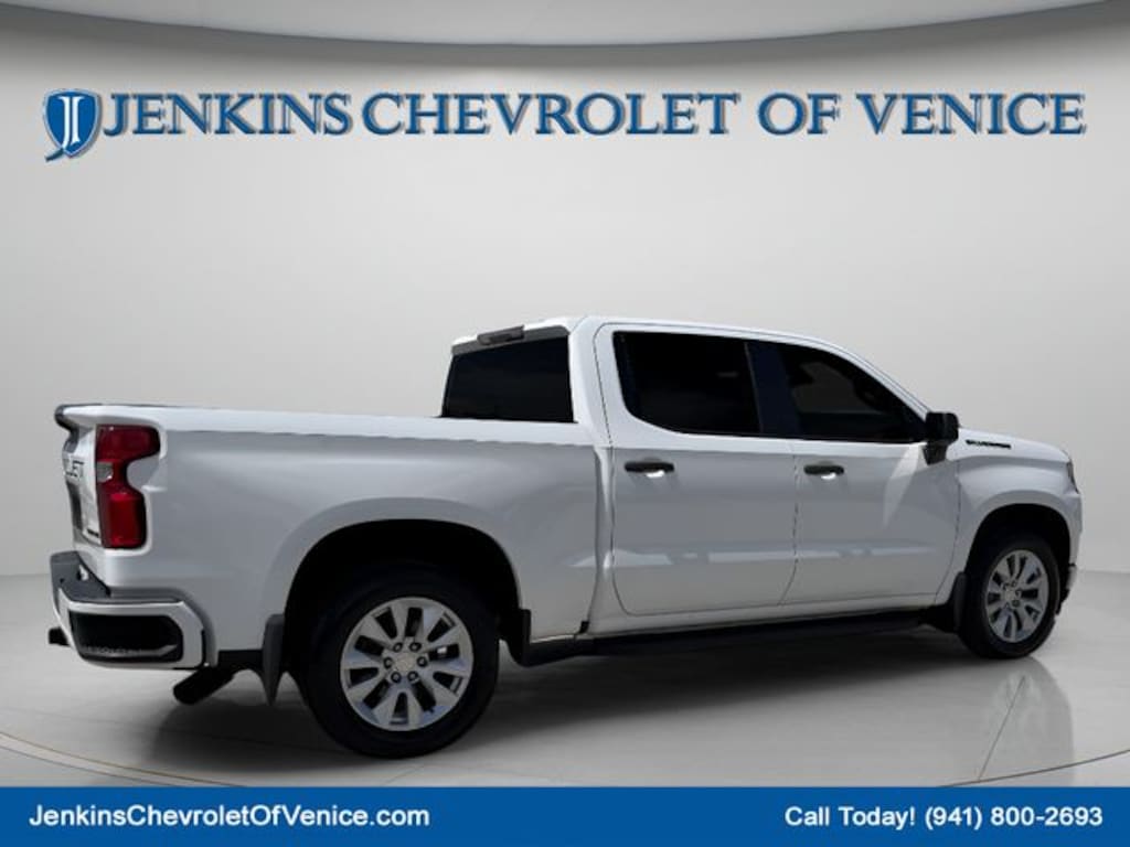 Used 2021 Chevrolet Silverado 1500 Custom Truck Crew Cab